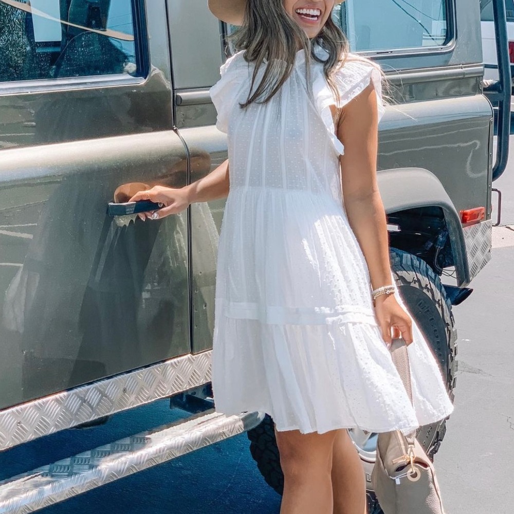 Common Collection White Dress